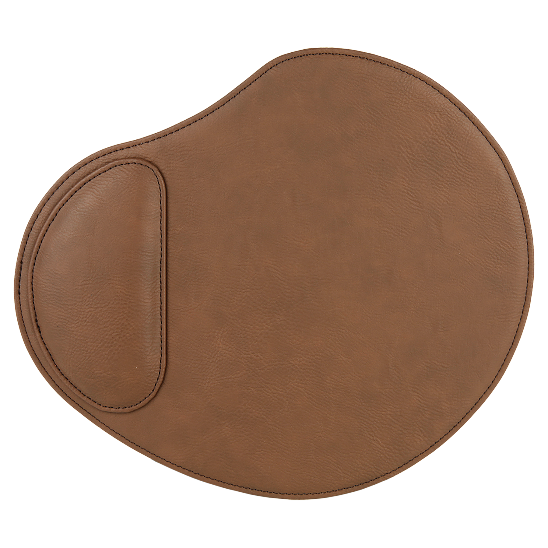 9 x 10.25 inch Dark Brown Leatherette Mouse Pad – House and Cask