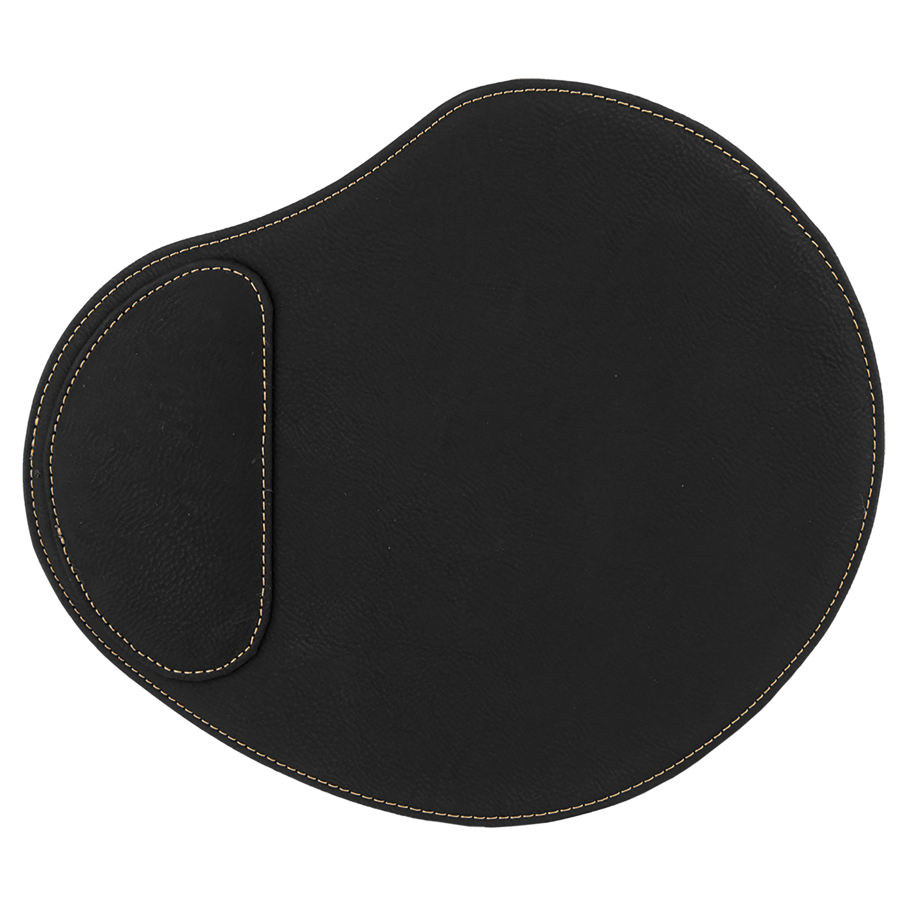 9 x 10.25 inch Black Leatherette Mouse Pad – House and Cask